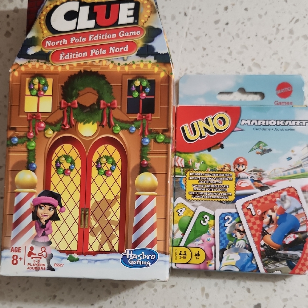Hasbro CLUE North Pole Edition Game - Red, Green, White